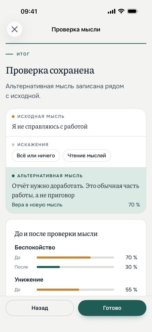 Проверка мысли